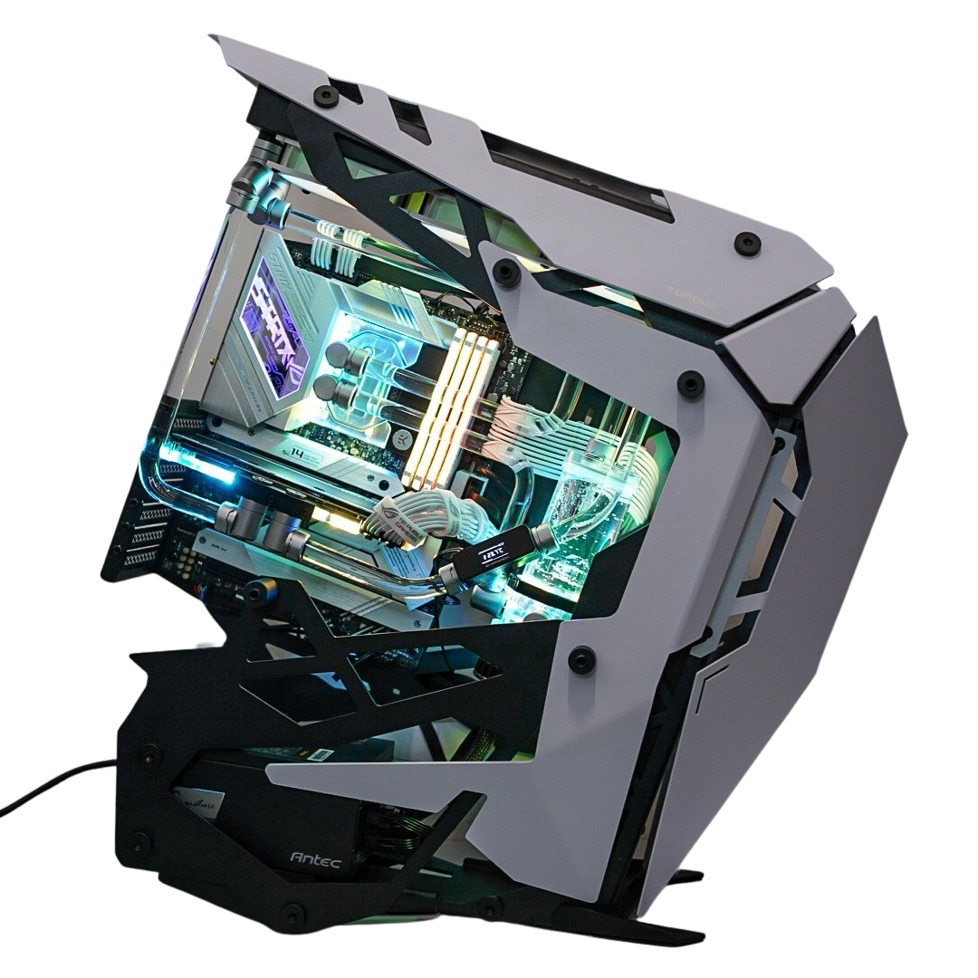 Dankzegging meest contact IronClad x Puglife PC Leviathan Large-size Custom Water cooled PC