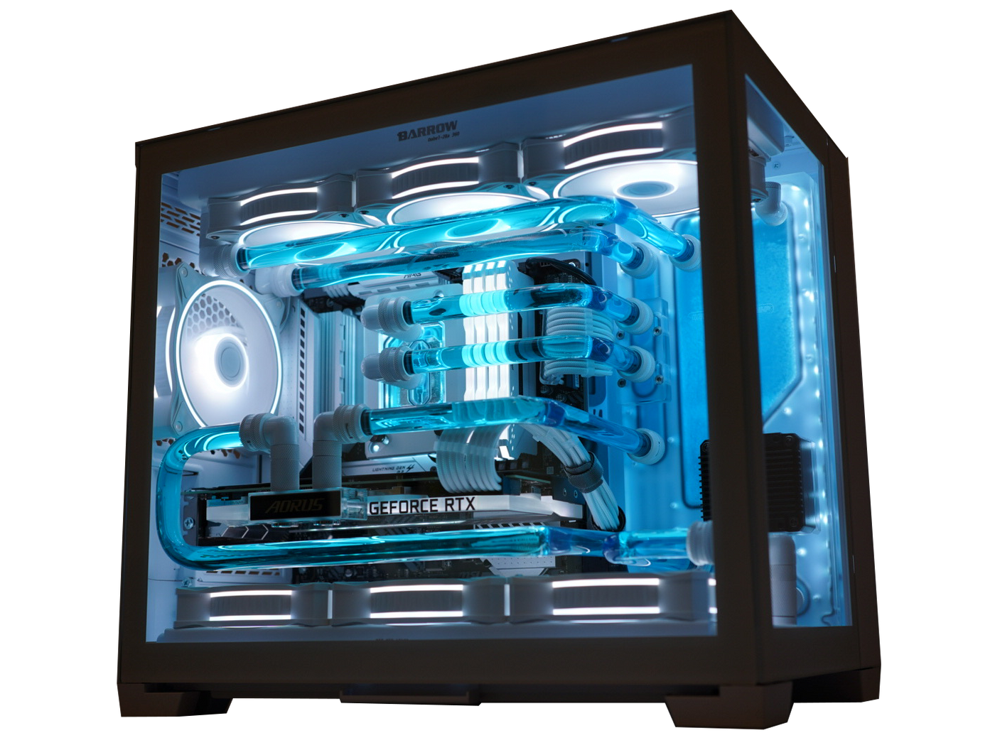 IronClad x Puglife PC Kraken Midsize Custom Water cooled PC