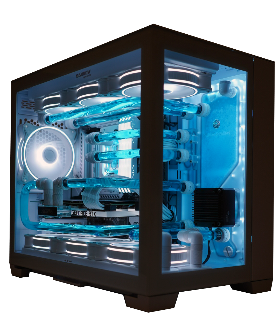 IronClad x Puglife PC <b>Kraken</b> <br>Mid-size Custom Water cooled PC