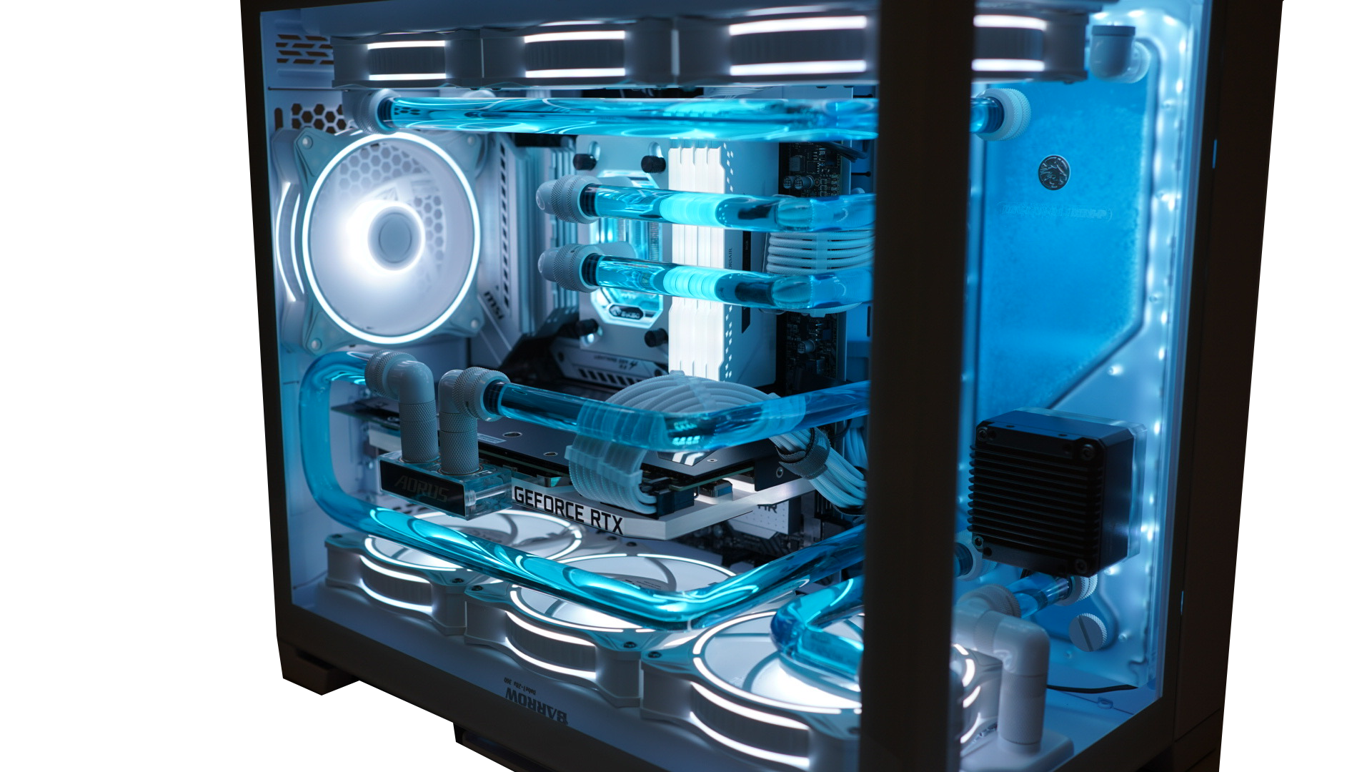 IronClad x Puglife PC <b>Kraken</b> <br>Mid-size Custom Water cooled PC