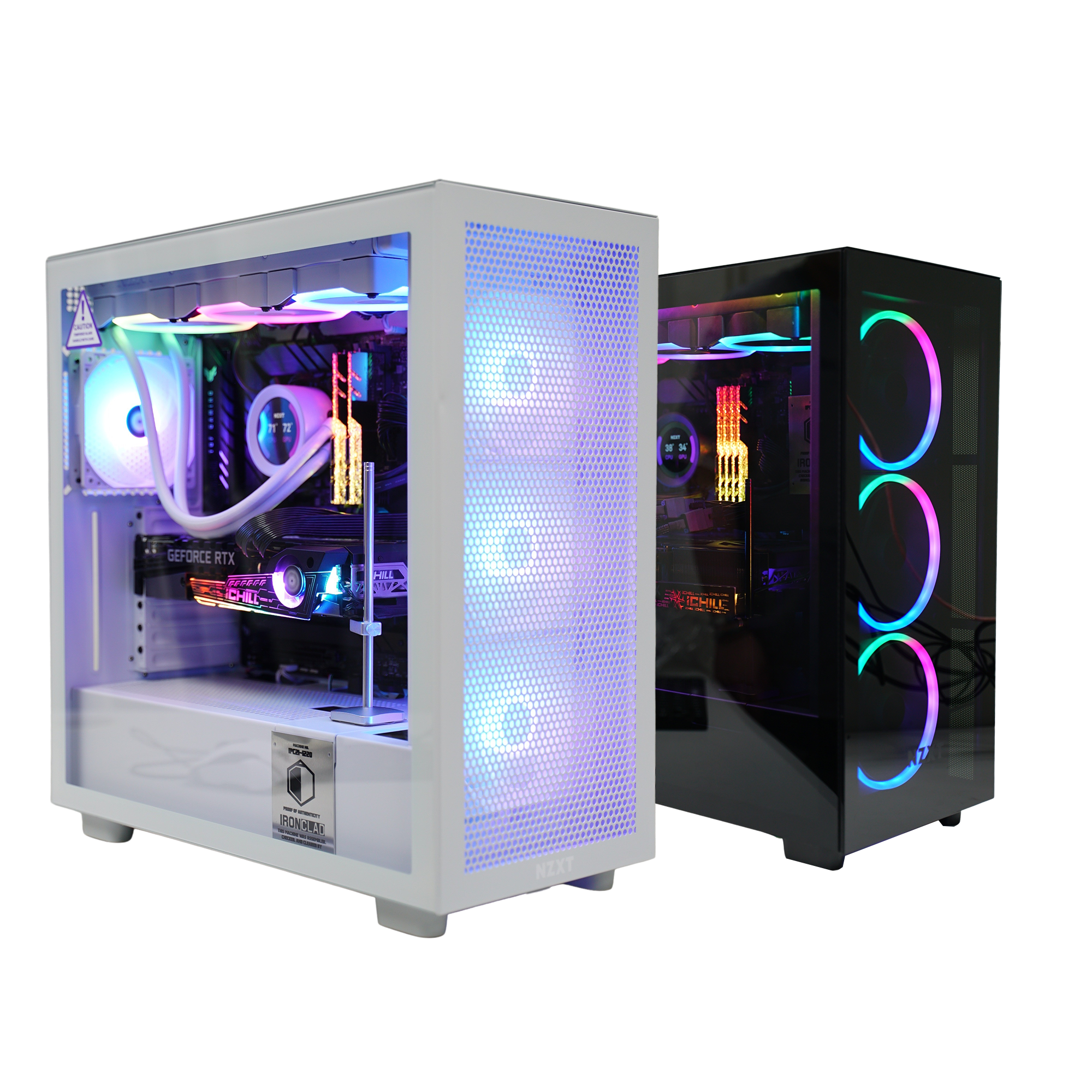 Large Gaming Computer IronClad NZXT special Large-size Gaming PC – IronClad PC