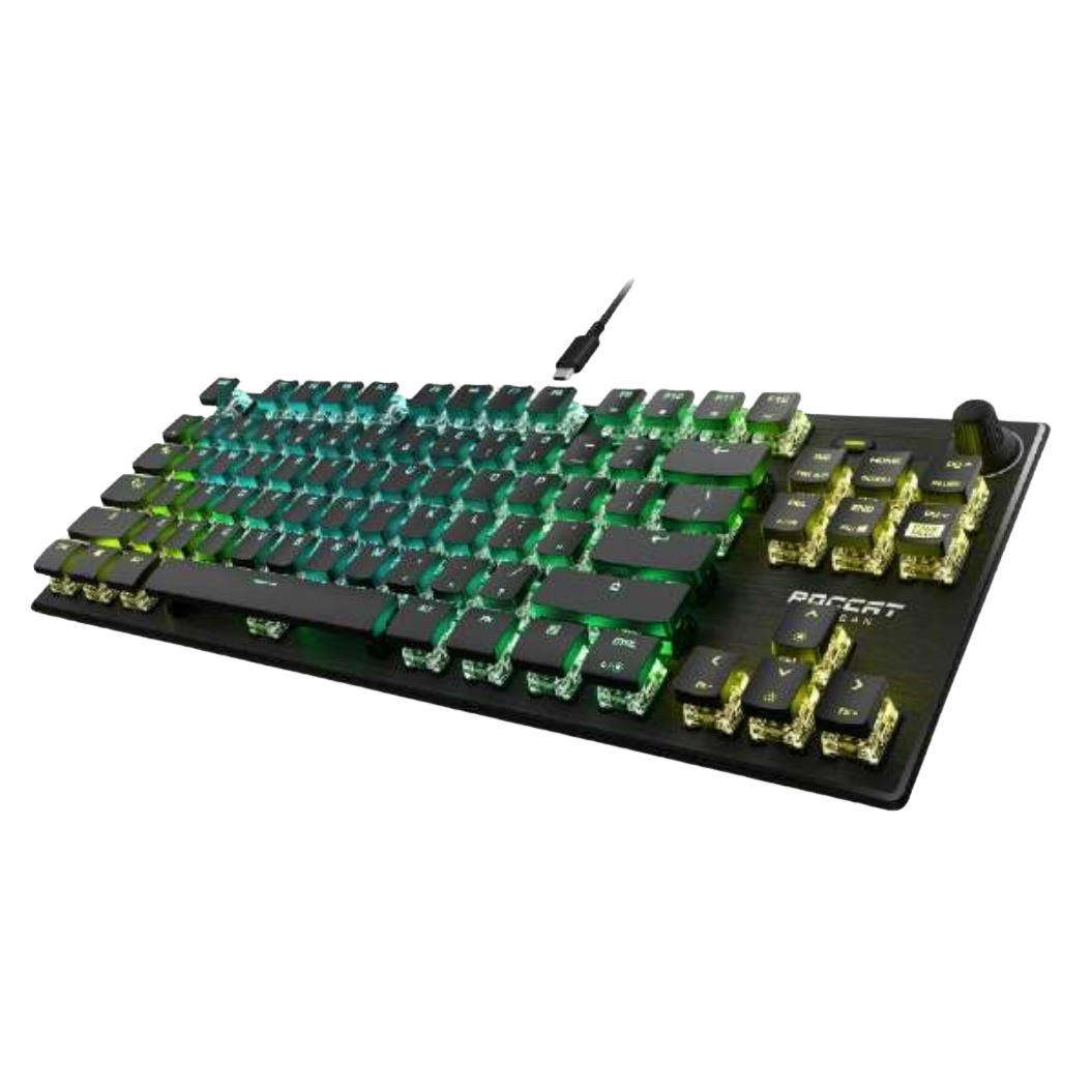 ROCCAT Vulcan TKL Pro Mechanical RGB Gaming Keyboard (Optical Titan Switches)