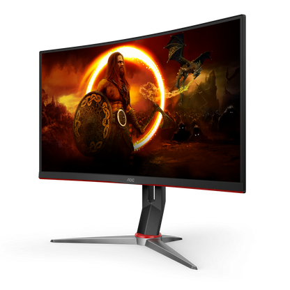 AOC 湾曲モニター 240HZ 27インチ AOC C27G2Z 27'' 1080p 240hz Monitor – IronClad PC